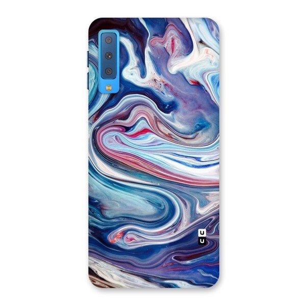 Marble Style Printed Back Case for Galaxy A7 (2018)