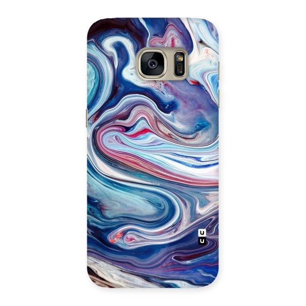 Marble Style Printed Back Case for Galaxy S7