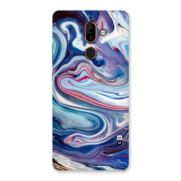 Marble Style Printed Back Case for Nokia 7 Plus