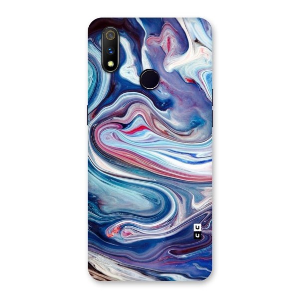 Marble Style Printed Back Case for Realme 3 Pro