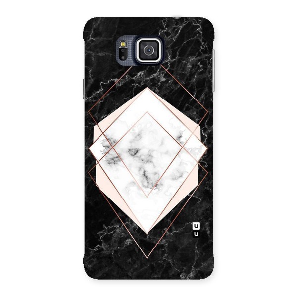 Marble Texture Print Back Case for Galaxy Alpha