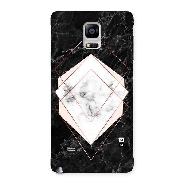 Marble Texture Print Back Case for Galaxy Note 4