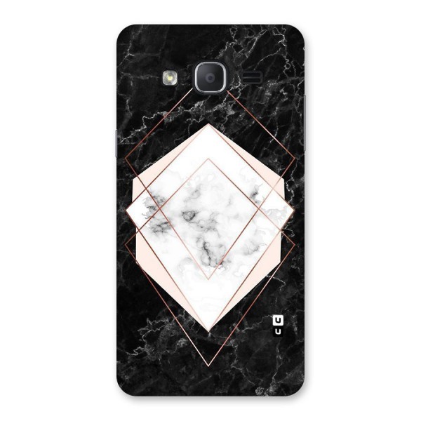 Marble Texture Print Back Case for Galaxy On7 2015