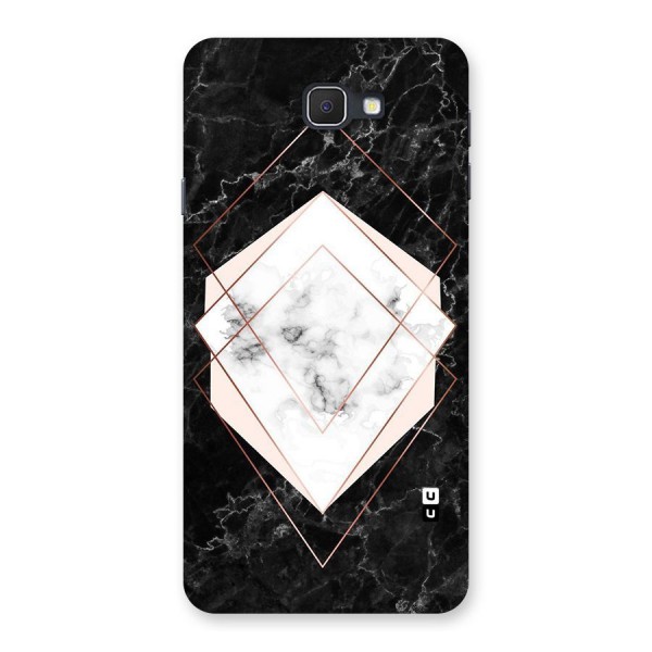 Marble Texture Print Back Case for Galaxy On7 2016