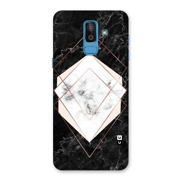 Marble Texture Print Back Case for Galaxy On8 (2018)
