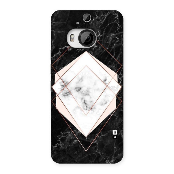 Marble Texture Print Back Case for HTC One M9 Plus