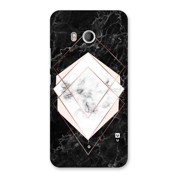 Marble Texture Print Back Case for HTC U11