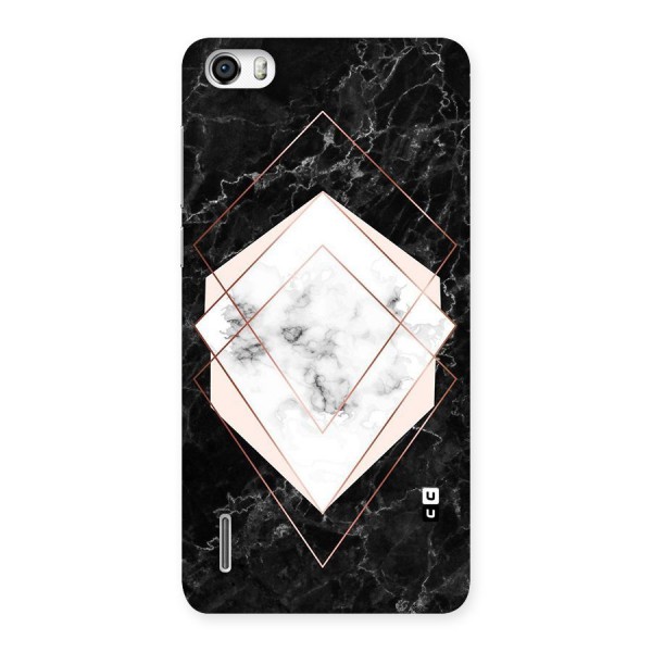 Marble Texture Print Back Case for Honor 6