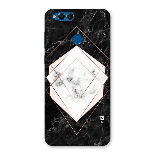 Marble Texture Print Back Case for Honor 7X