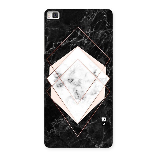 Marble Texture Print Back Case for Huawei P8