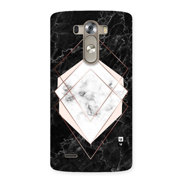Marble Texture Print Back Case for LG G3