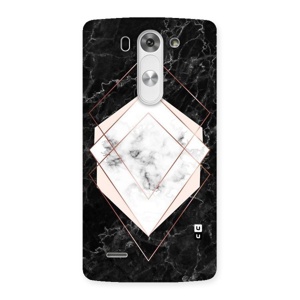 Marble Texture Print Back Case for LG G3 Beat