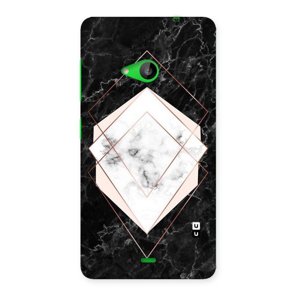 Marble Texture Print Back Case for Lumia 535