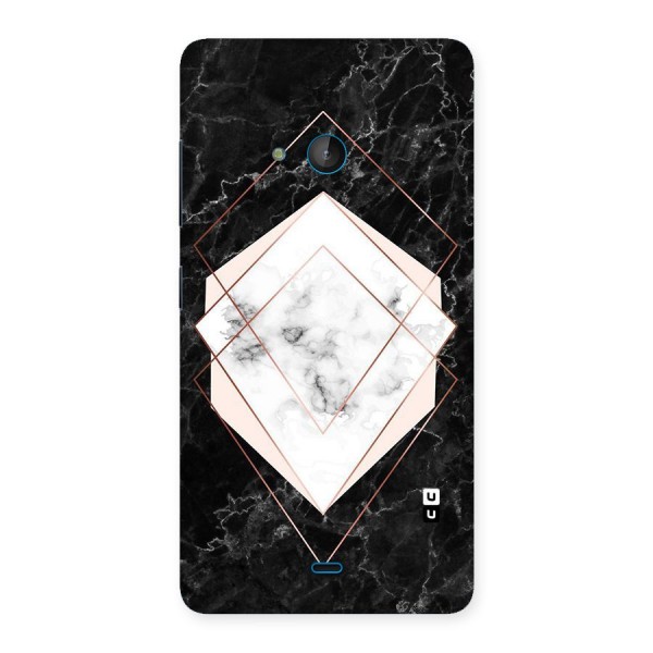 Marble Texture Print Back Case for Lumia 540