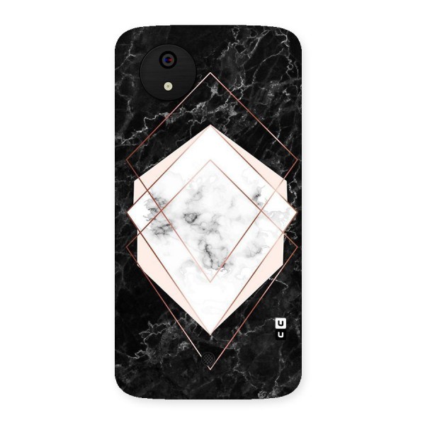 Marble Texture Print Back Case for Micromax Canvas A1