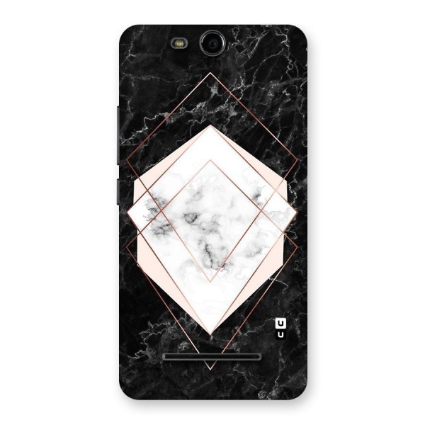 Marble Texture Print Back Case for Micromax Canvas Juice 3 Q392