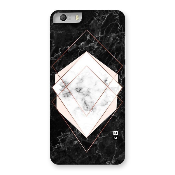 Marble Texture Print Back Case for Micromax Canvas Knight 2