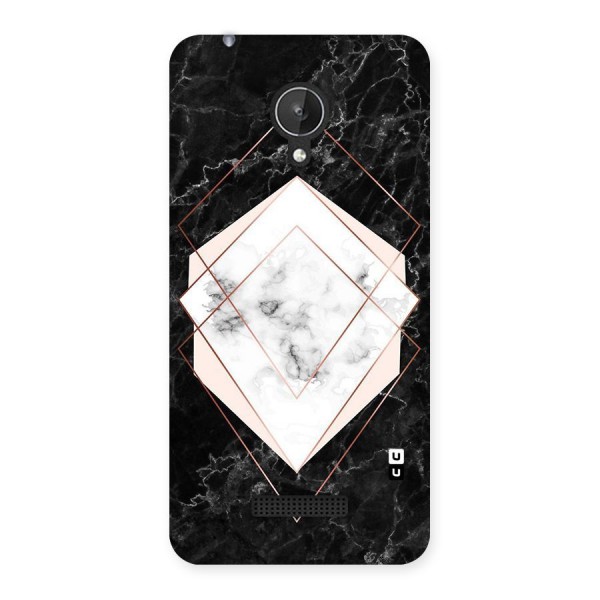 Marble Texture Print Back Case for Micromax Canvas Spark Q380