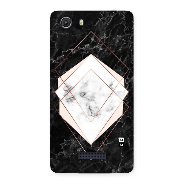 Marble Texture Print Back Case for Micromax Unite 3