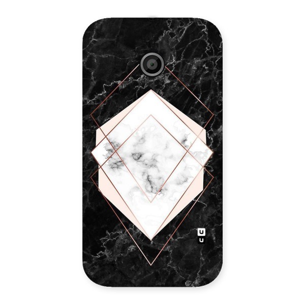 Marble Texture Print Back Case for Moto E