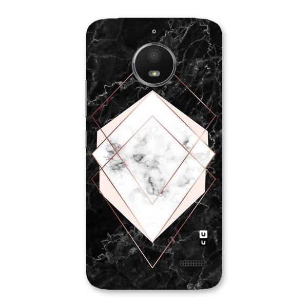 Marble Texture Print Back Case for Moto E4