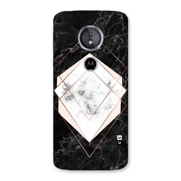 Marble Texture Print Back Case for Moto E5
