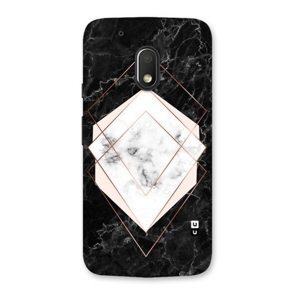 Marble Texture Print Back Case for Moto G4 Play