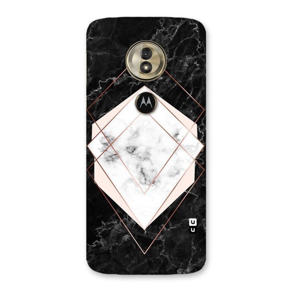 Marble Texture Print Back Case for Moto G6 Play