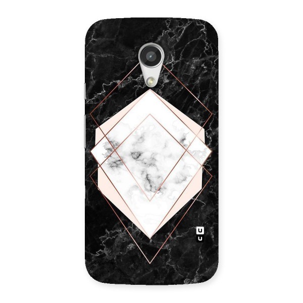Marble Texture Print Back Case for Moto G 2nd Gen
