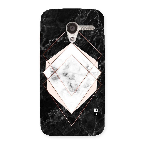 Marble Texture Print Back Case for Moto X
