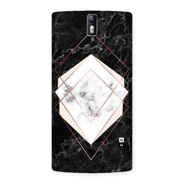 Marble Texture Print Back Case for One Plus One