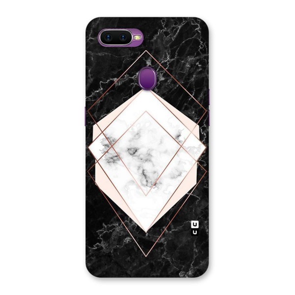 Marble Texture Print Back Case for Oppo F9