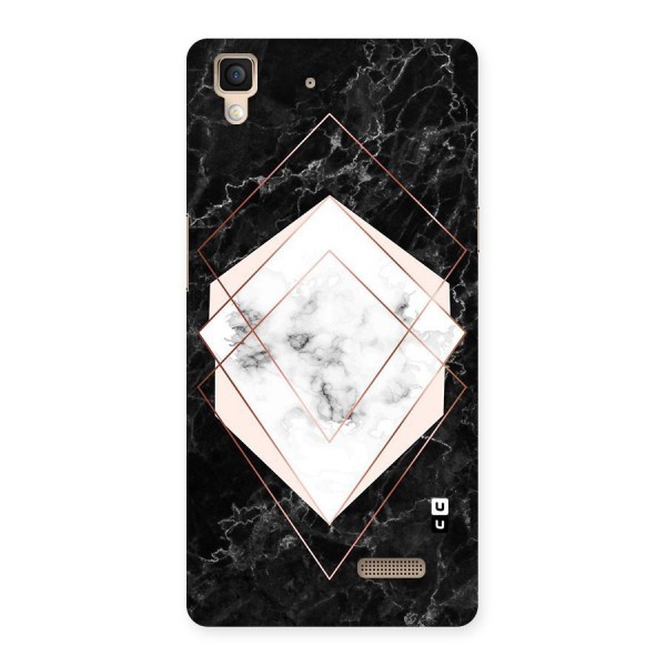 Marble Texture Print Back Case for Oppo R7