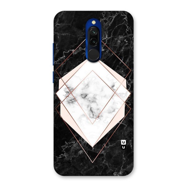 Marble Texture Print Back Case for Redmi 8