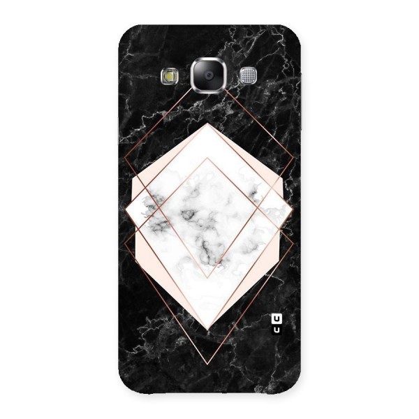 Marble Texture Print Back Case for Samsung Galaxy E5