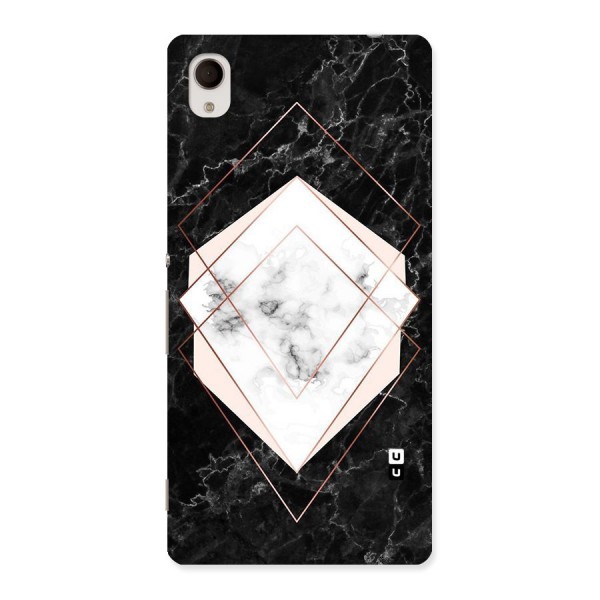 Marble Texture Print Back Case for Sony Xperia M4