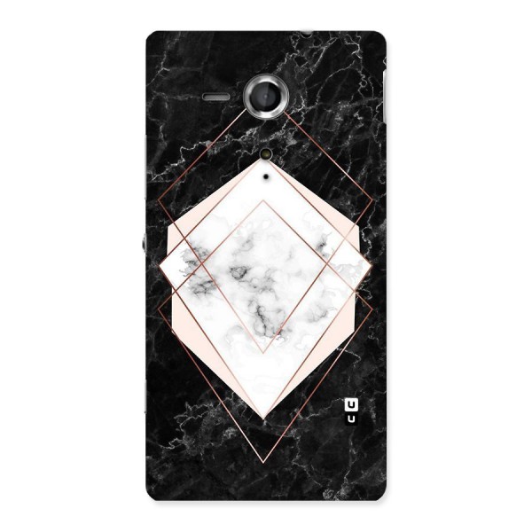 Marble Texture Print Back Case for Sony Xperia SP