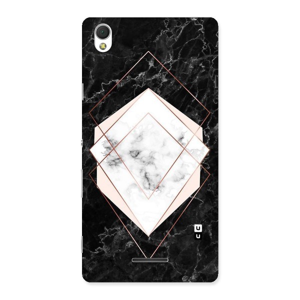 Marble Texture Print Back Case for Sony Xperia T3
