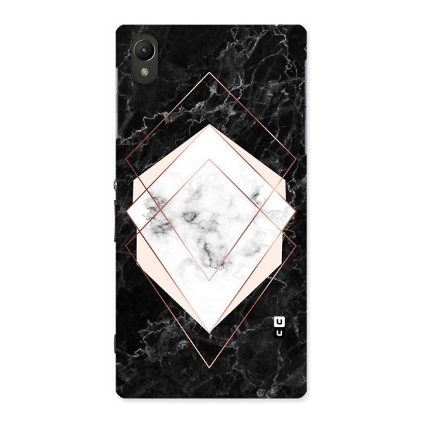 Marble Texture Print Back Case for Sony Xperia Z1