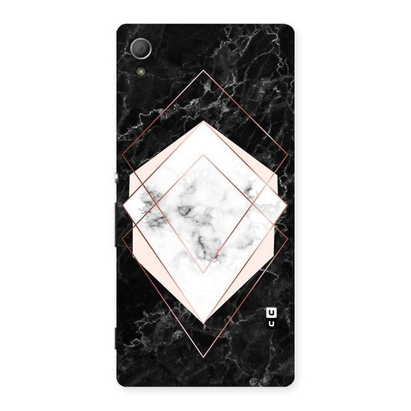 Marble Texture Print Back Case for Xperia Z3 Plus