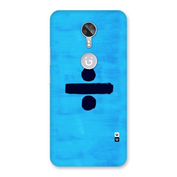 Math And Blue Back Case for Gionee A1
