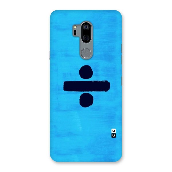 Math And Blue Back Case for LG G7