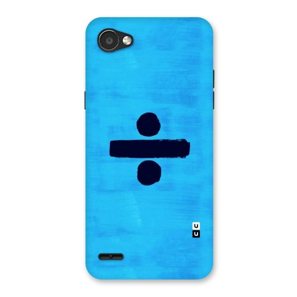 Math And Blue Back Case for LG Q6