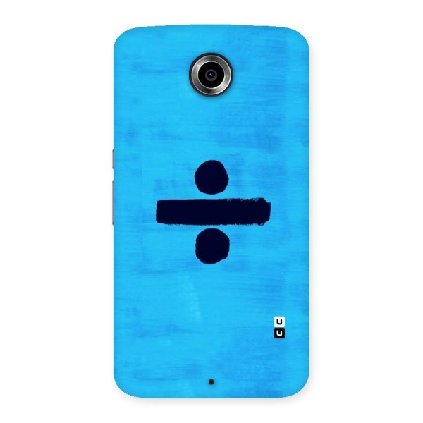 Math And Blue Back Case for Nexsus 6