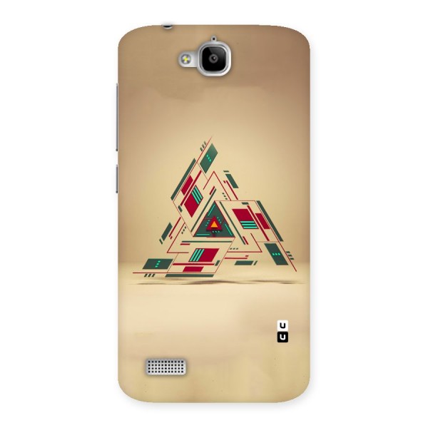 Maze Triangle Back Case for Honor Holly