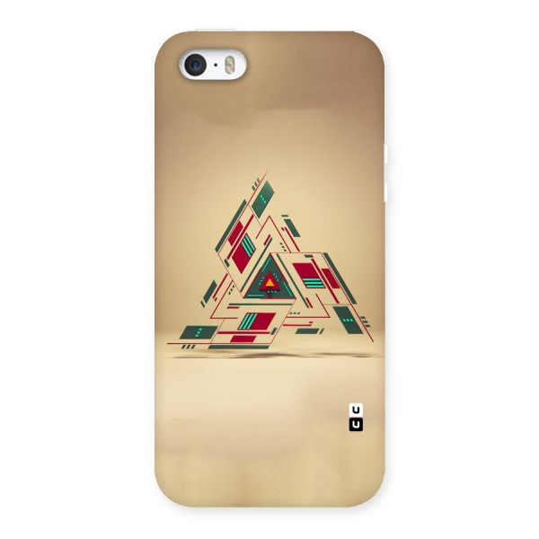 Maze Triangle Back Case for iPhone SE