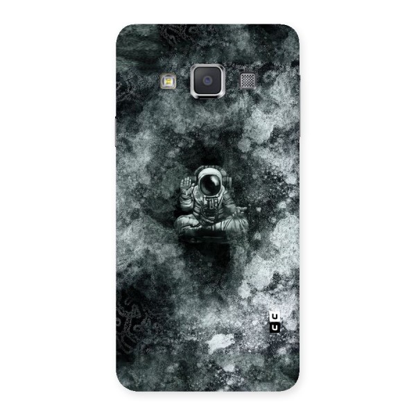 Meditating Spaceman Back Case for Galaxy A3