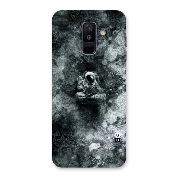 Meditating Spaceman Back Case for Galaxy A6 Plus