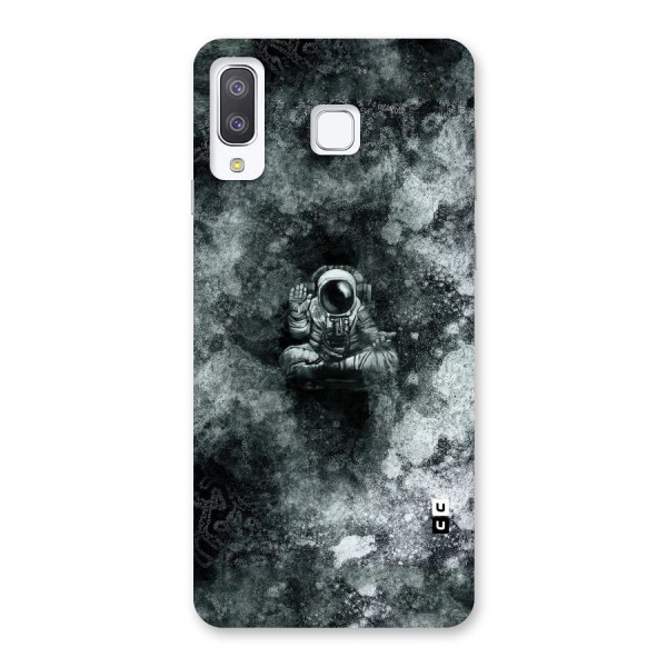 Meditating Spaceman Back Case for Galaxy A8 Star