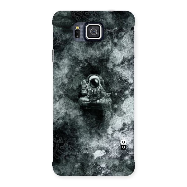 Meditating Spaceman Back Case for Galaxy Alpha